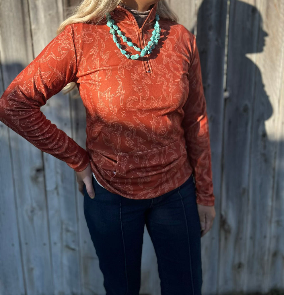 The Rustic Ranch Pullover – Idaho Vaqueras