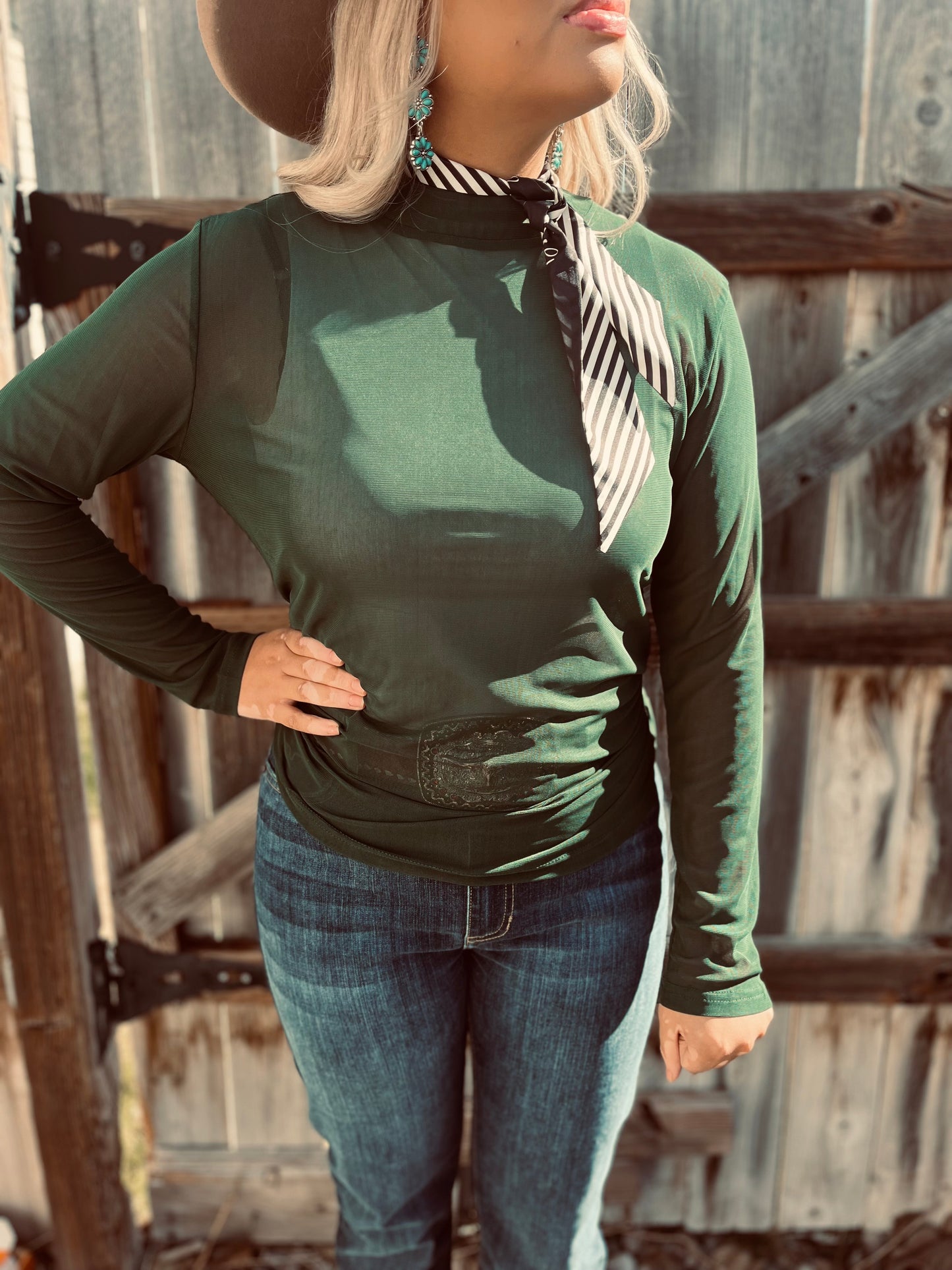 Meshed Out Green