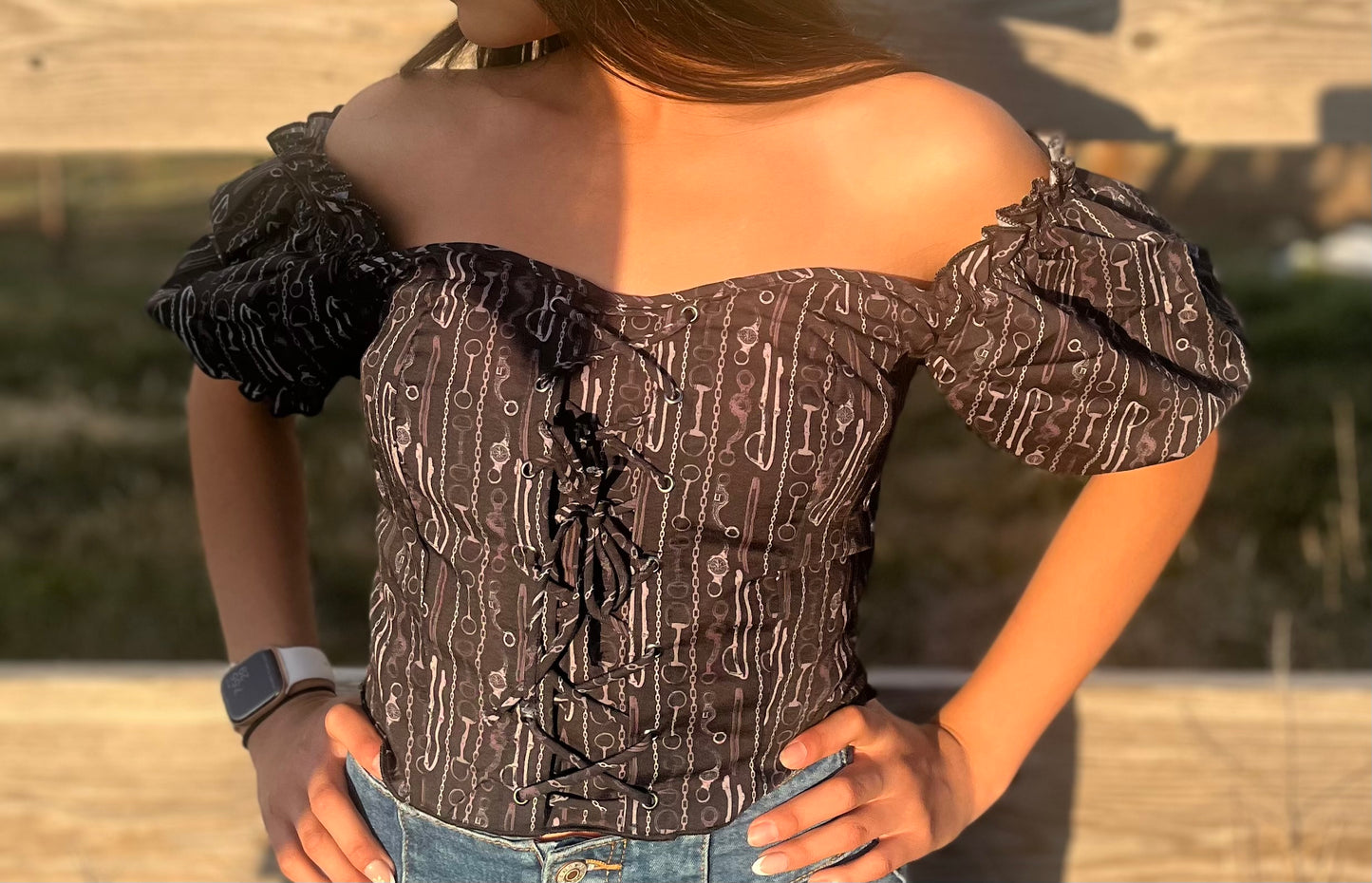 Snaffle Bit Queen Top