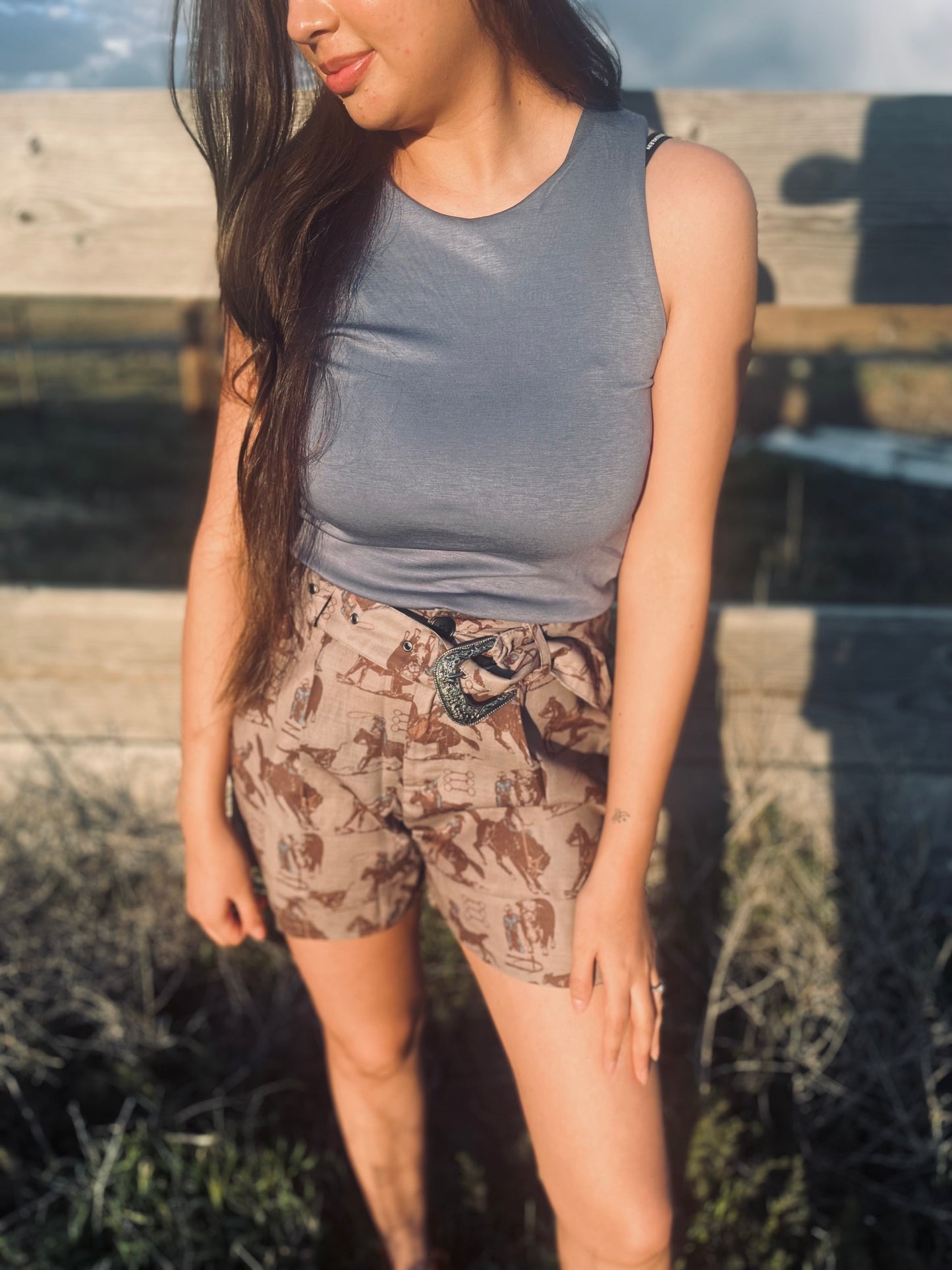 Cloud Basic Tank Denim