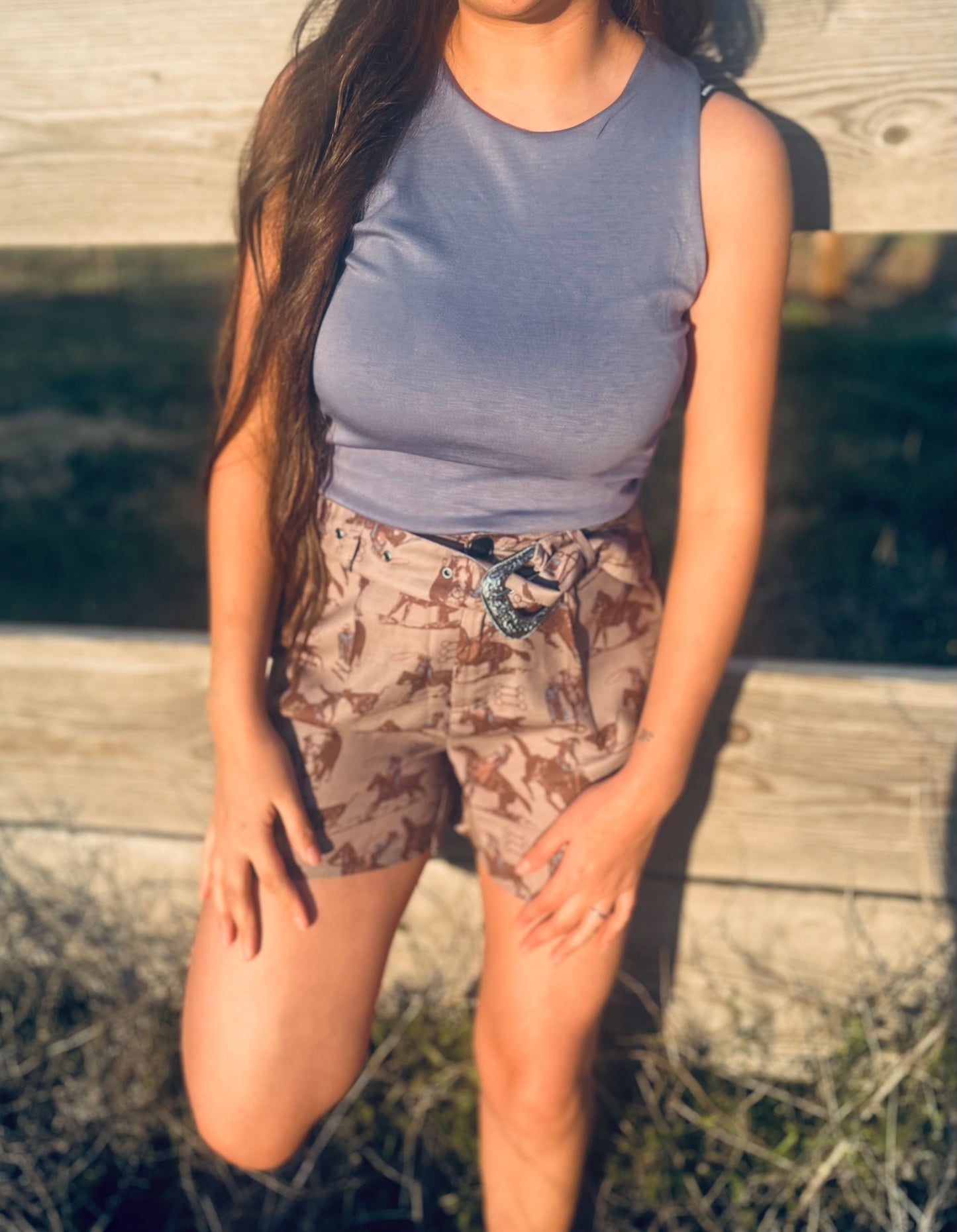 Cloud Basic Tank Denim